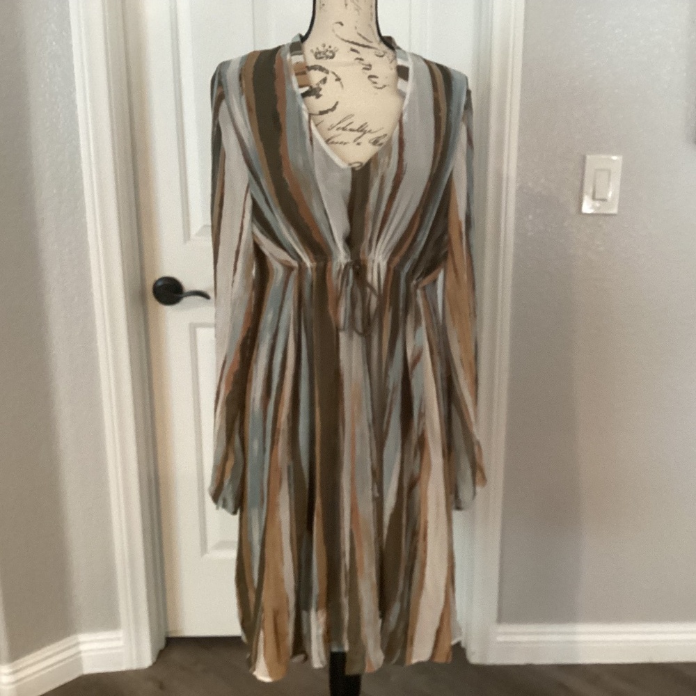 Dash by Kardashian Women Dress, Size Large, Multi Color